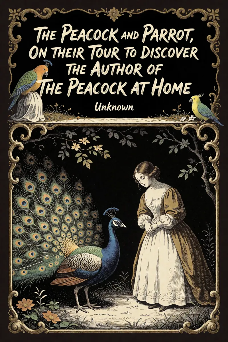Cover of The Peacock and Parrot, on their Tour to Discover the Author of "The Peacock At Home" by Unknown