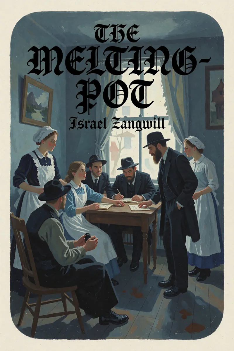 Cover of The Melting-Pot by Israel Zangwill