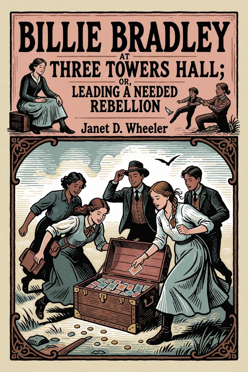Cover of Billie Bradley at Three Towers Hall; Or, Leading a Needed Rebellion by Janet D. Wheeler