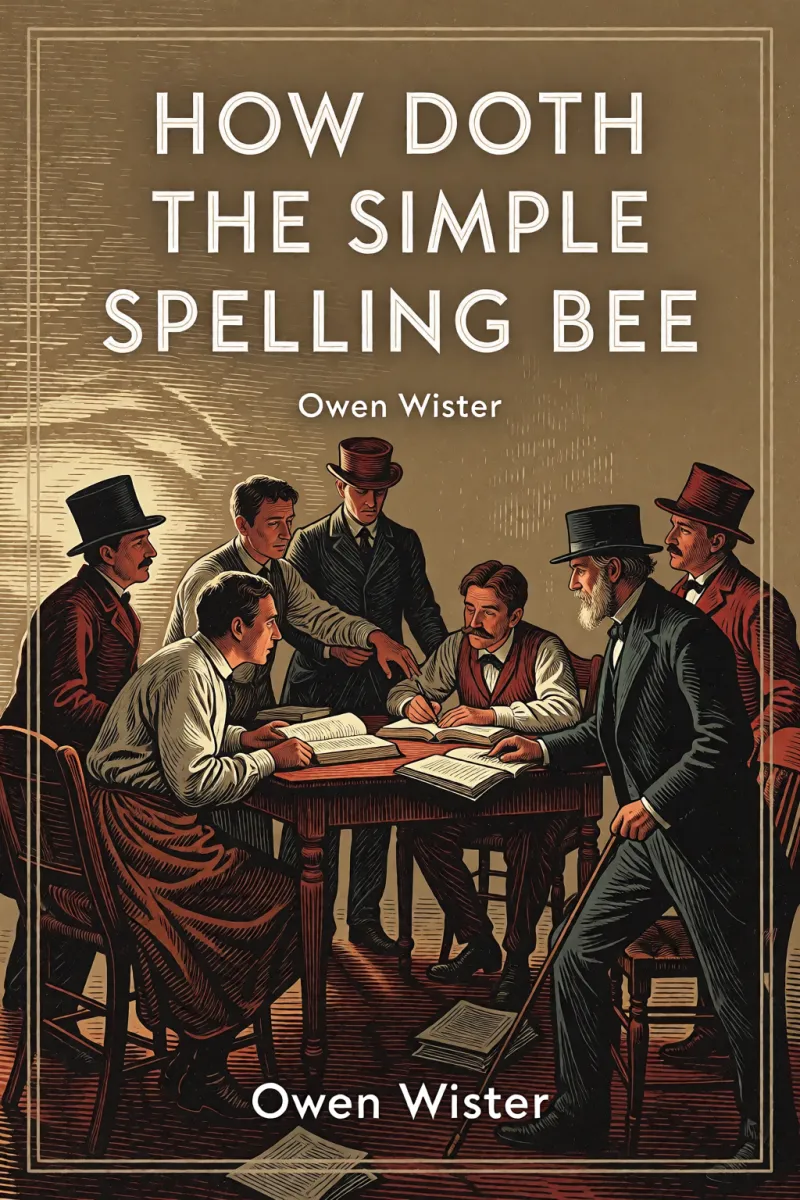 Cover of How Doth the Simple Spelling Bee by Owen Wister