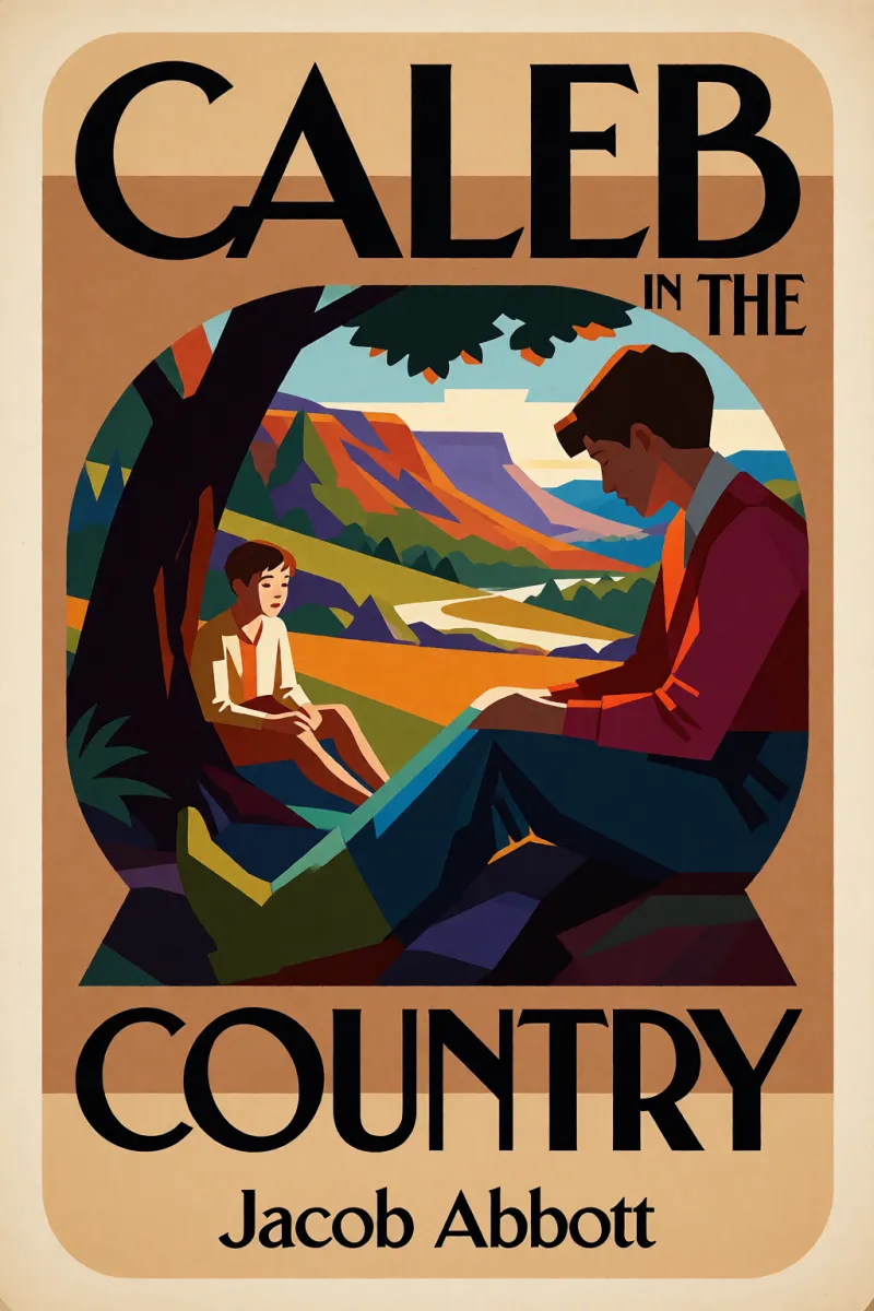 Cover of Caleb in the Country by Jacob Abbott