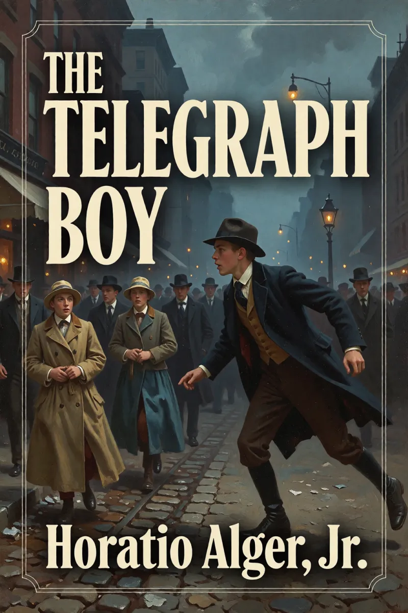 Cover of The Telegraph Boy by Horatio Alger, Jr.