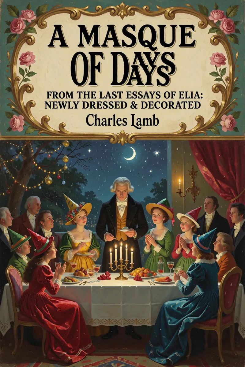 Cover of A Masque of Days: From the Last Essays of Elia: Newly Dressed & Decorated by Charles Lamb
