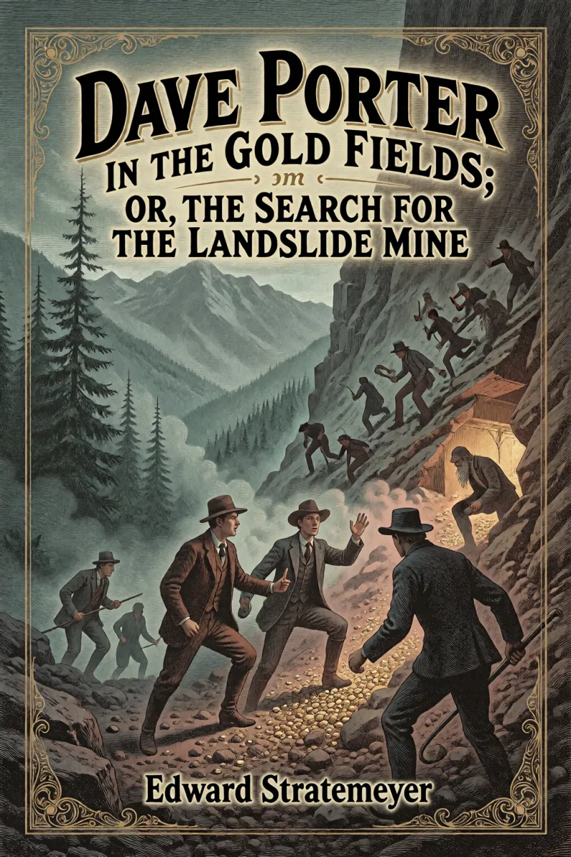 Cover of Dave Porter in the Gold Fields; Or, The Search for the Landslide Mine by Edward Stratemeyer