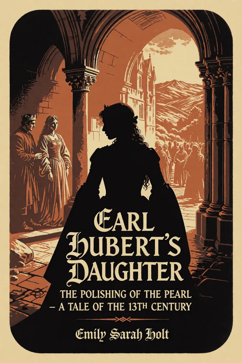 Cover of Earl Hubert's Daughter: The Polishing of the Pearl - A Tale of the 13th Century by Emily Sarah Holt