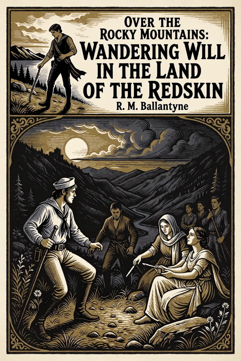 Cover of Over the Rocky Mountains: Wandering Will in the Land of the Redskin by R. M. Ballantyne