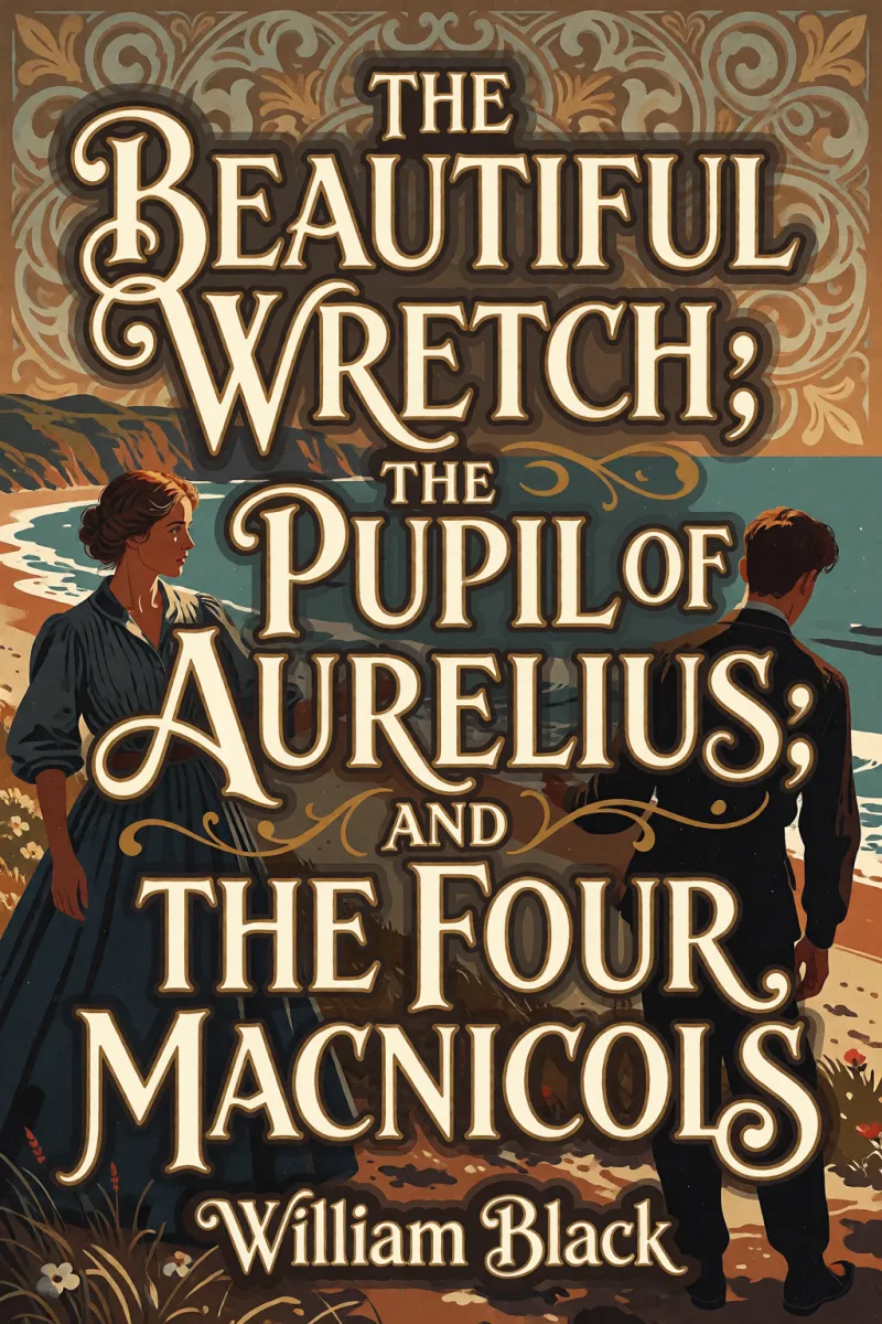Cover of The Beautiful Wretch; The Pupil of Aurelius; and The Four Macnicols by William Black