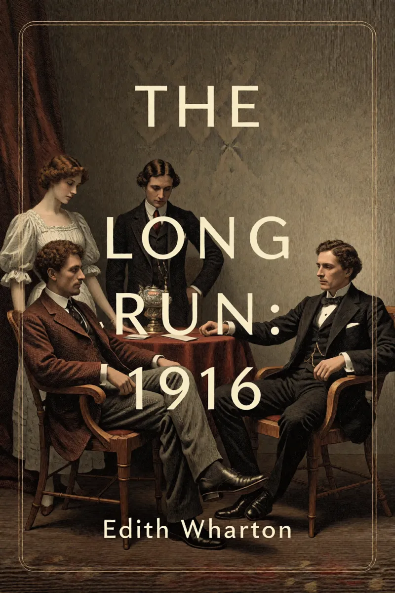 Cover of The Long Run: 1916 by Edith Wharton