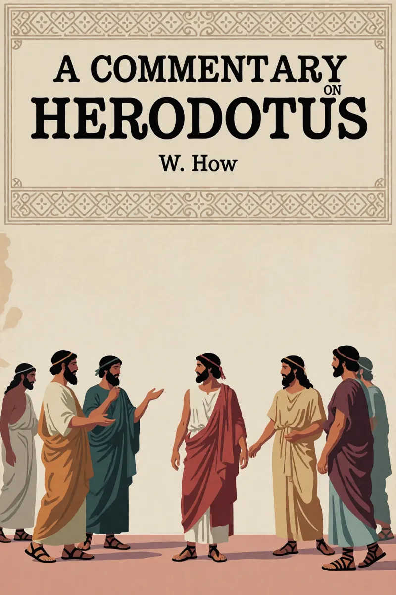Cover of A Commentary on Herodotus by W. How
