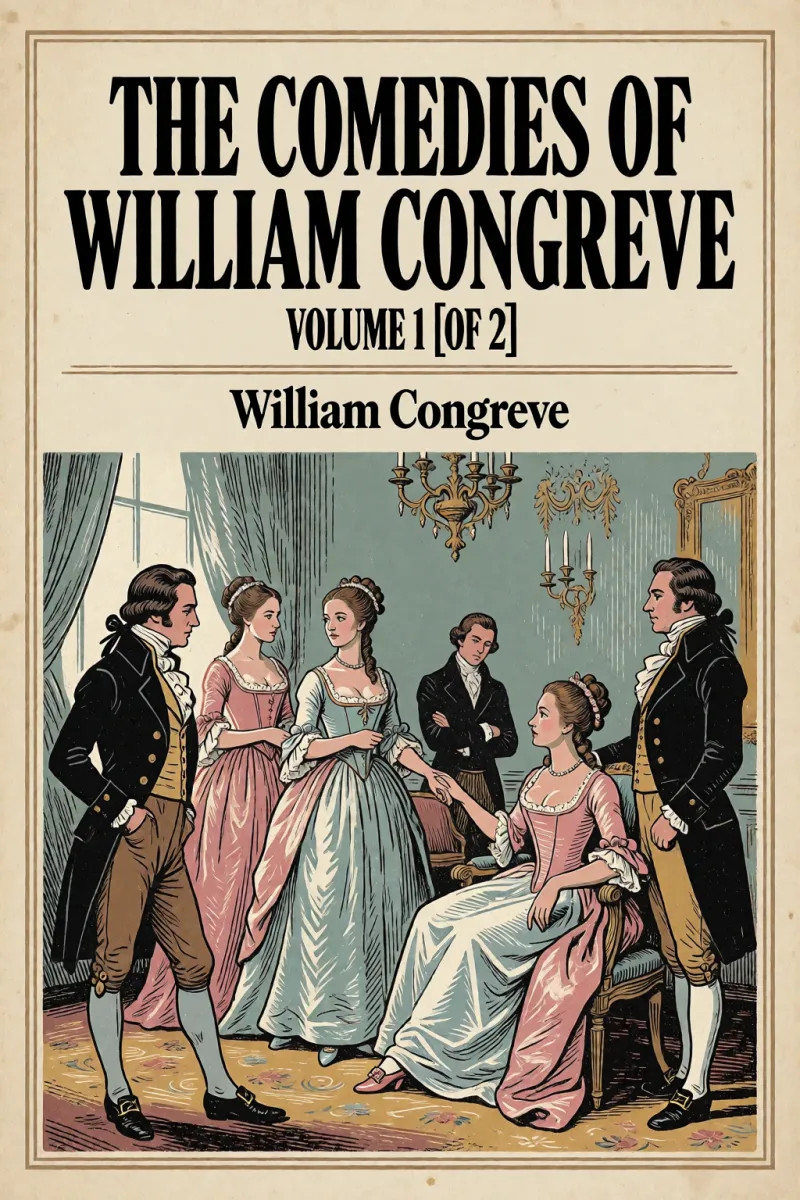 Cover of The Comedies of William Congreve: Volume 1 [of 2] by William Congreve