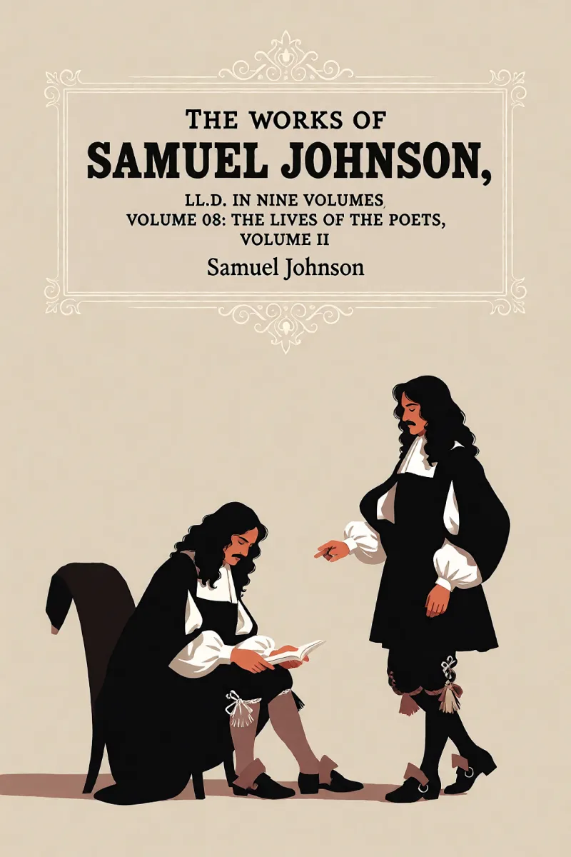 Cover of The Works of Samuel Johnson, LL.D. in Nine Volumes, Volume 08: The Lives of the Poets, Volume II by Samuel Johnson