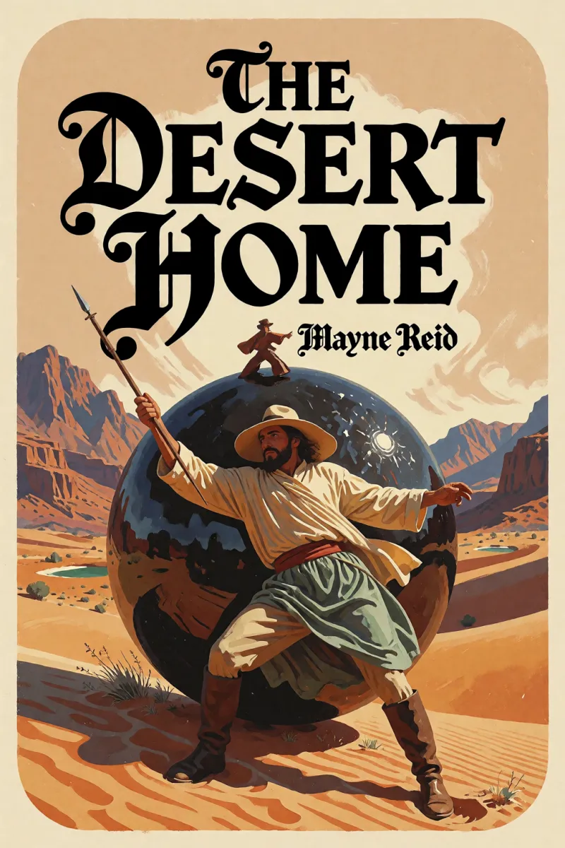 Cover of The desert home by Mayne Reid