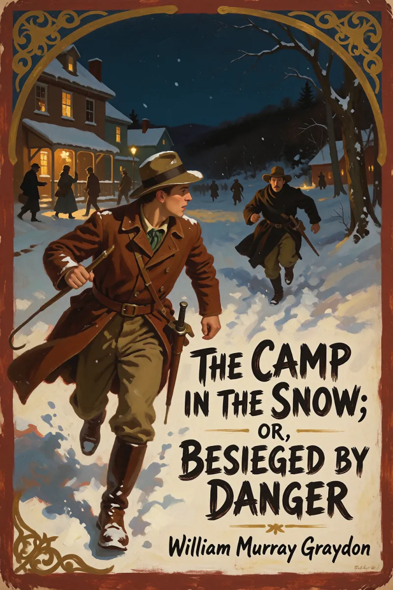 Cover of The Camp in the Snow; Or, Besieged by Danger by William Murray Graydon