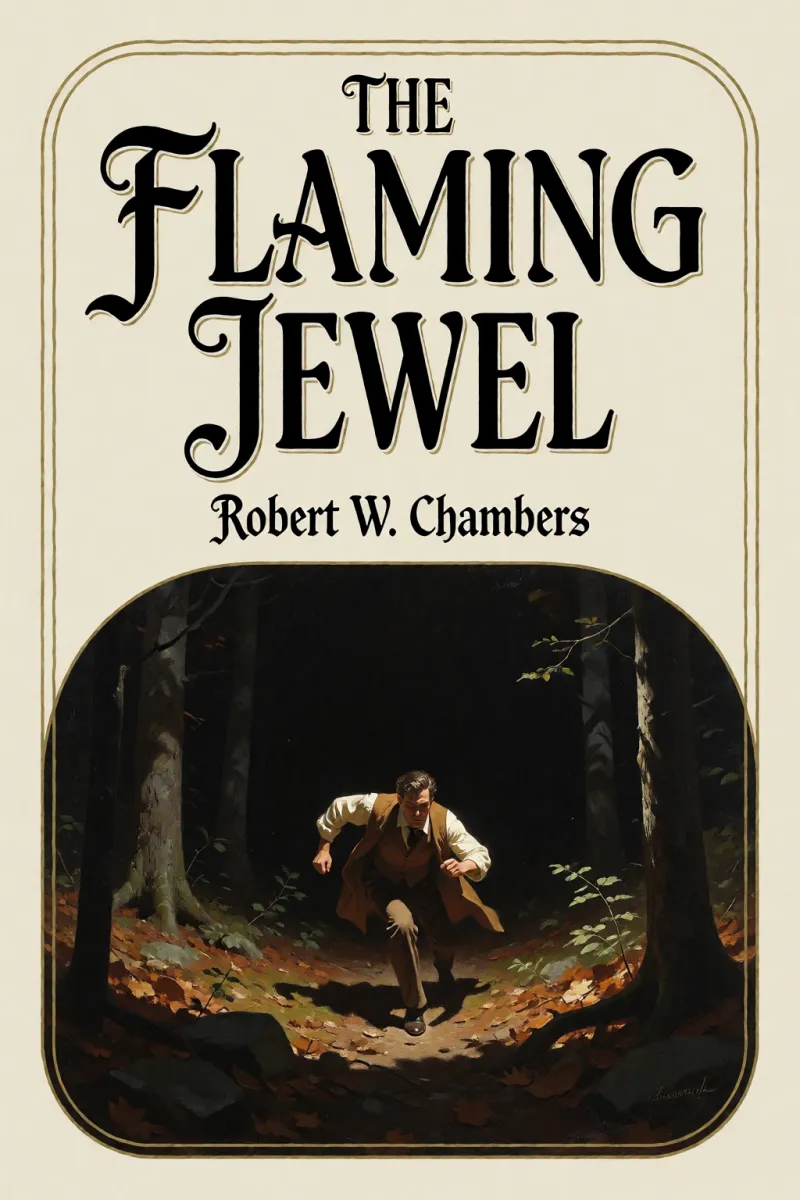Cover of The Flaming Jewel by Robert W. Chambers