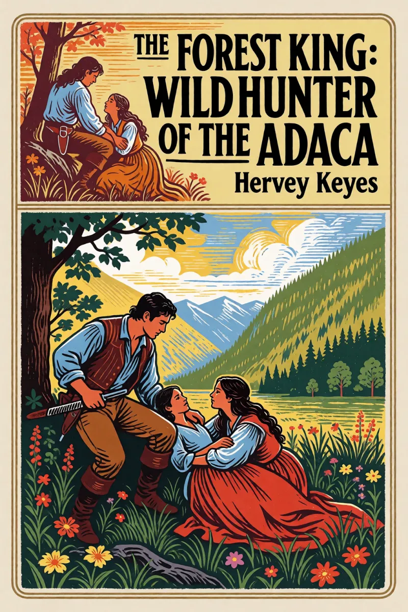 Cover of The Forest King: Wild Hunter of the Adaca by Hervey Keyes