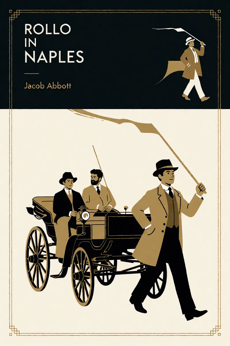 Cover of Rollo in Naples by Jacob Abbott
