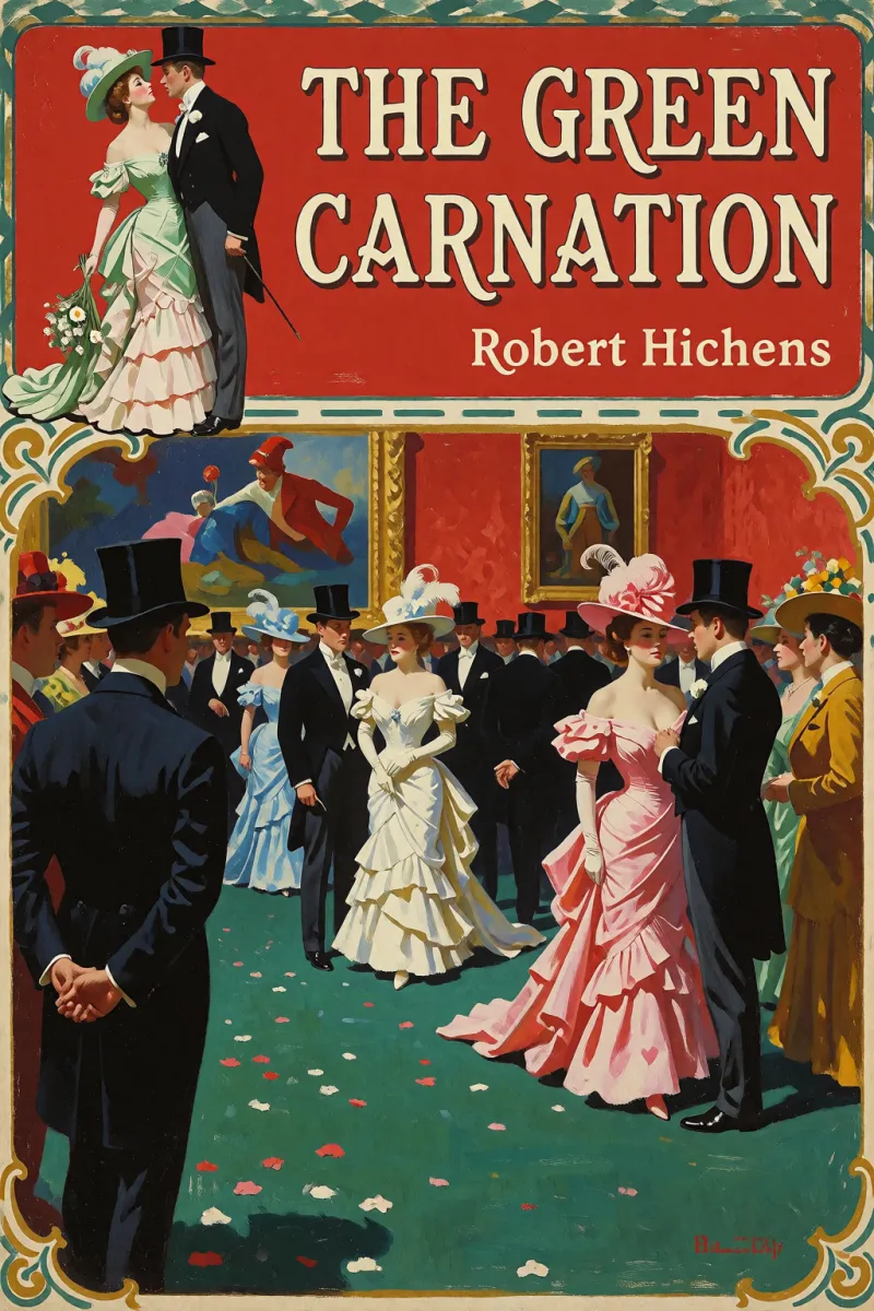Cover of The Green Carnation by Robert Hichens