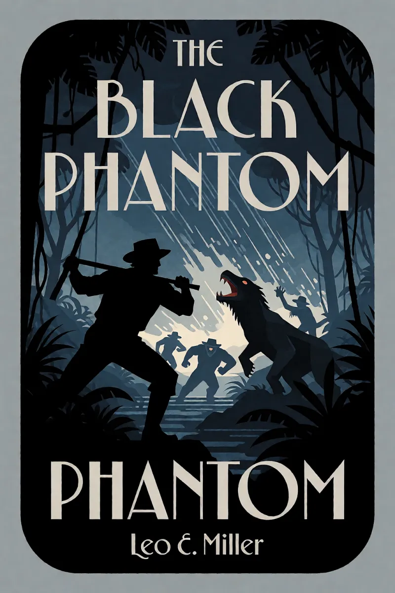 Cover of The Black Phantom by Leo E. Miller