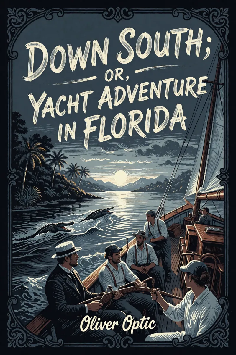 Cover of Down South; or, Yacht Adventure in Florida by Oliver Optic