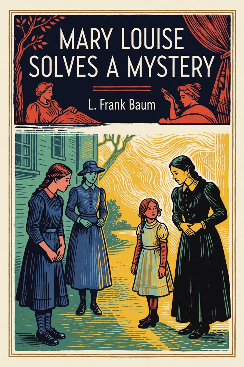 Cover of Mary Louise Solves a Mystery by L. Frank Baum