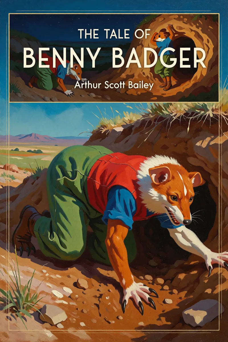 Cover of The tale of Benny Badger by Arthur Scott Bailey