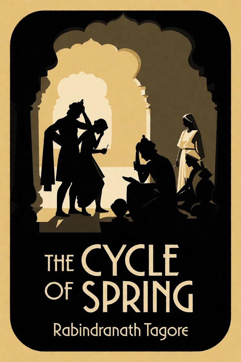 Cover of The Cycle of Spring by Rabindranath Tagore
