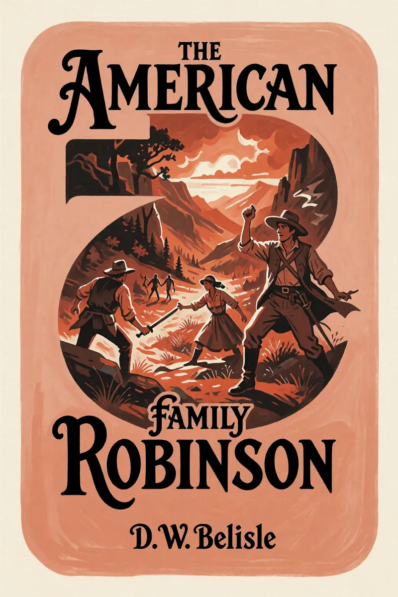 Cover of The American family Robinson by D. W. Belisle