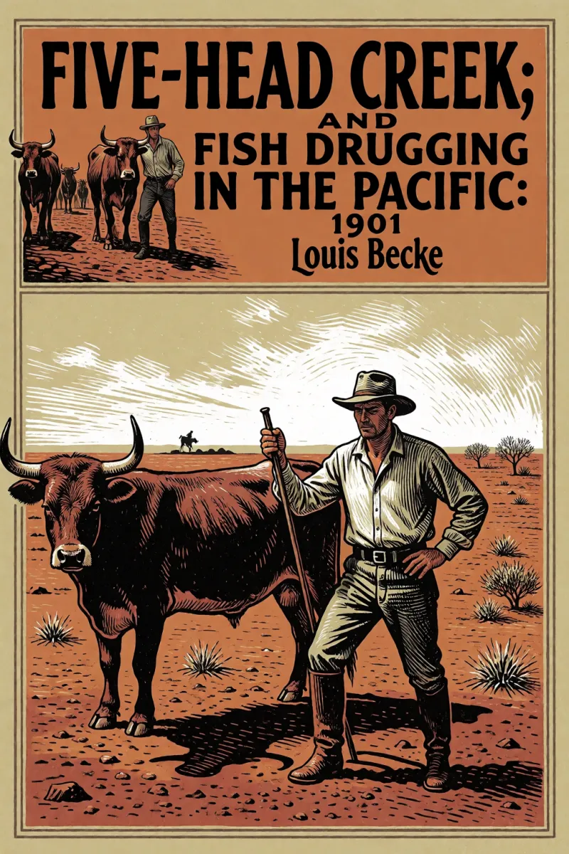 Cover of "Five-Head" Creek; and Fish Drugging in the Pacific: 1901 by Louis Becke