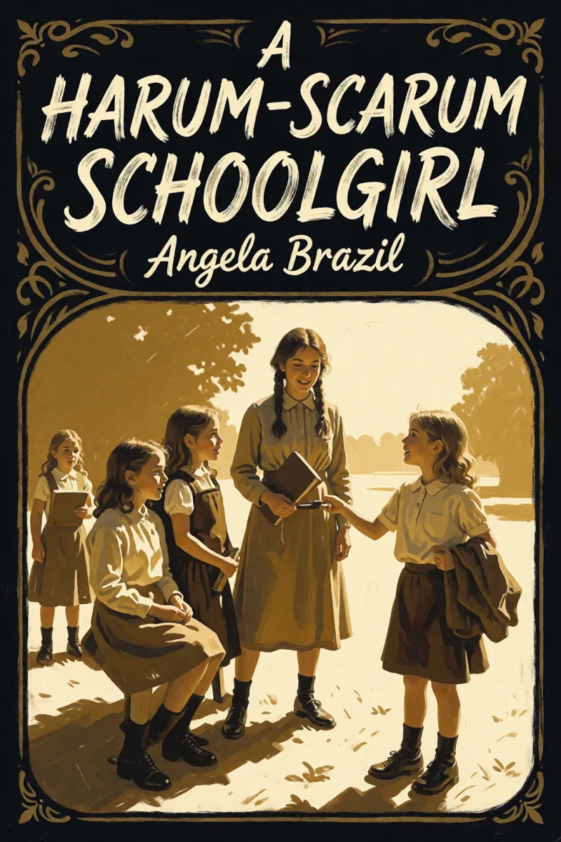 Cover of A harum-scarum schoolgirl by Angela Brazil