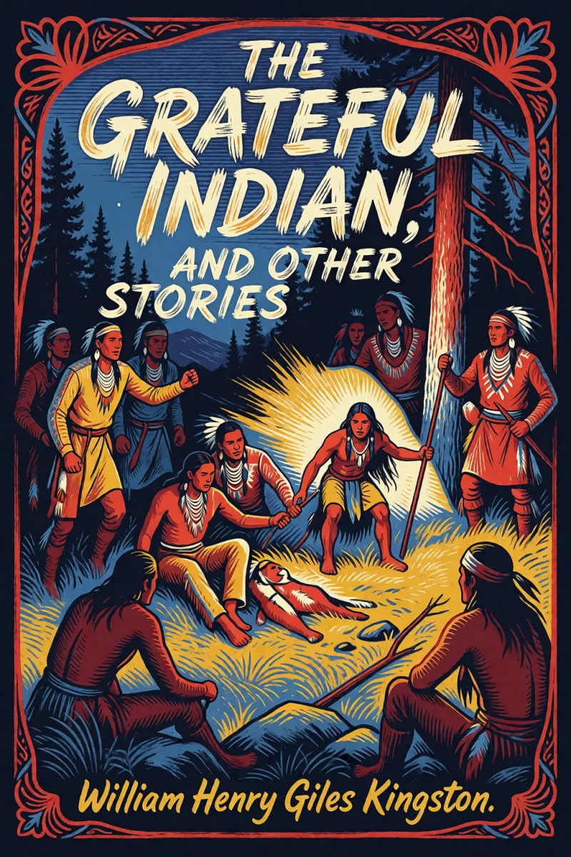Cover of The Grateful Indian, and Other Stories by William Henry Giles Kingston