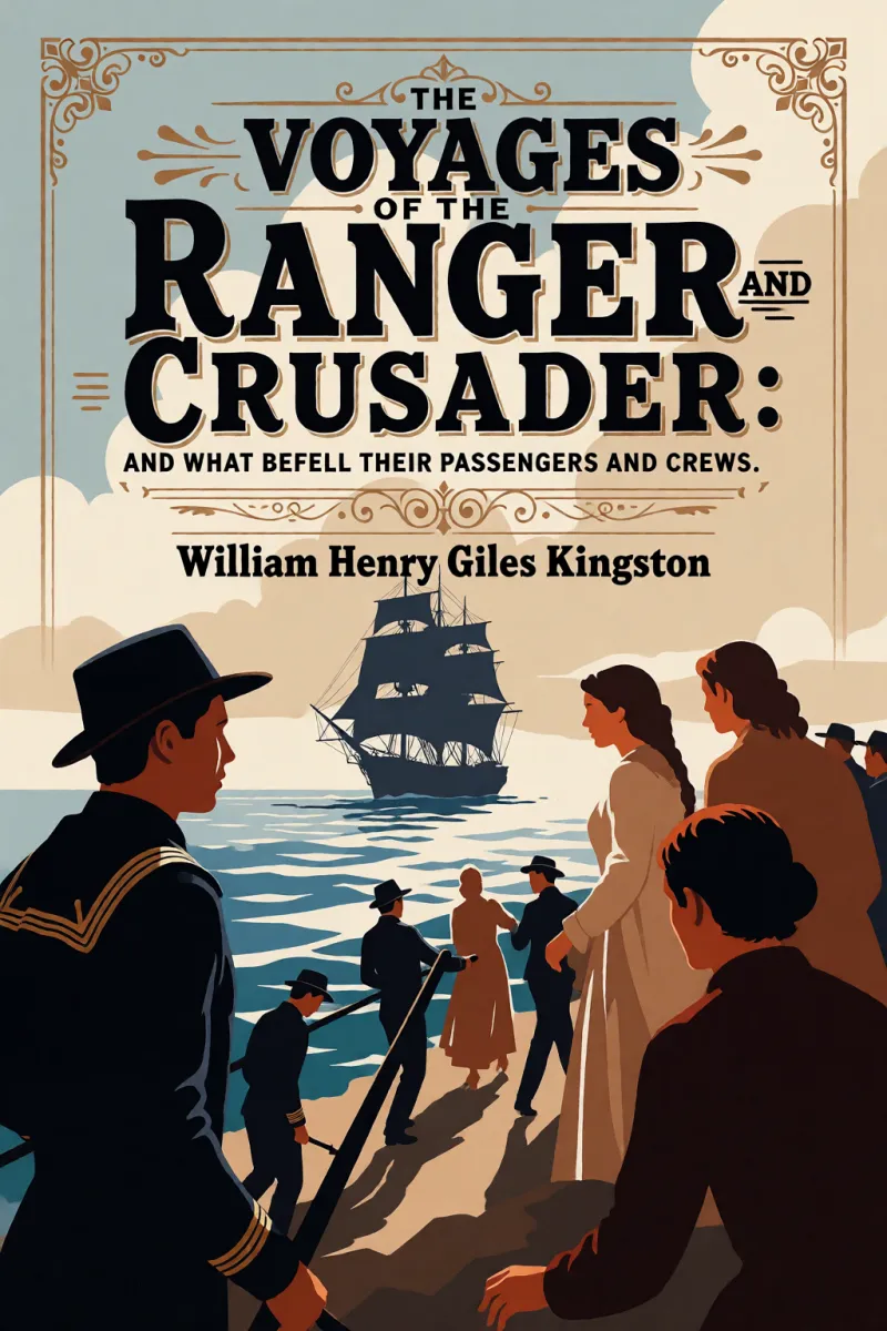 Cover of The Voyages of the "Ranger" and "Crusader": And what befell their Passengers and Crews. by William Henry Giles Kingston