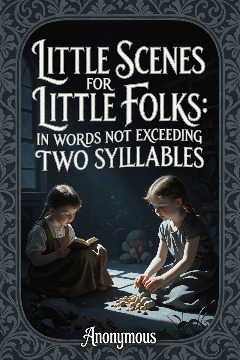 Cover of Little Scenes for Little Folks: In Words Not Exceeding Two Syllables by Anonymous