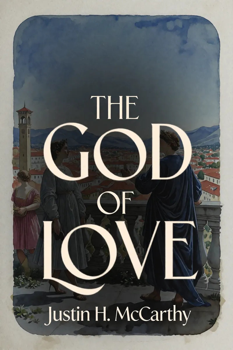 Cover of The God of Love by Justin H. McCarthy