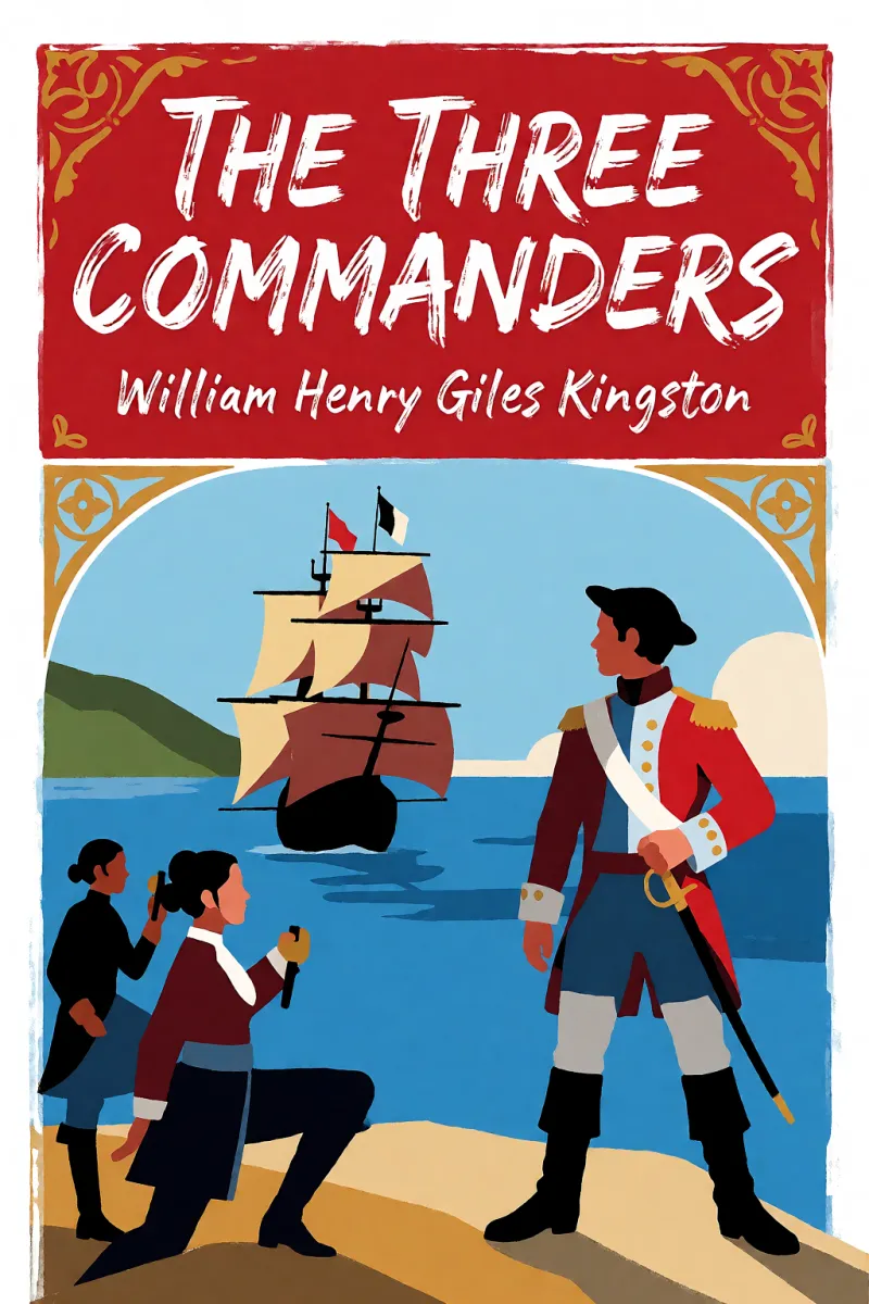 Cover of The Three Commanders by William Henry Giles Kingston