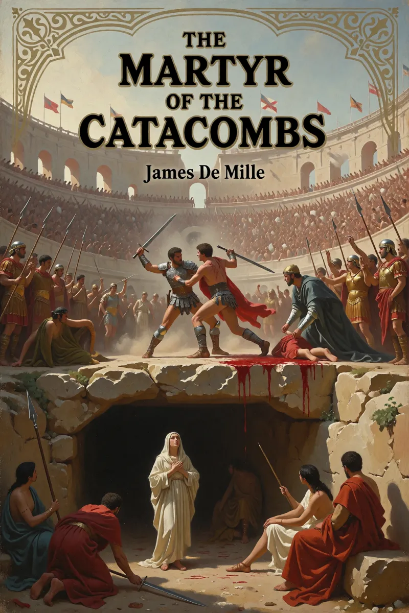 Cover of The martyr of the catacombs by James De Mille