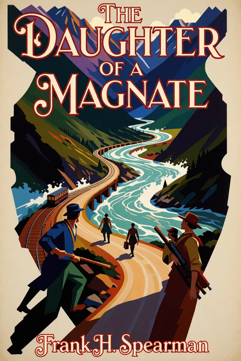 Cover of The Daughter of a Magnate by Frank H. Spearman