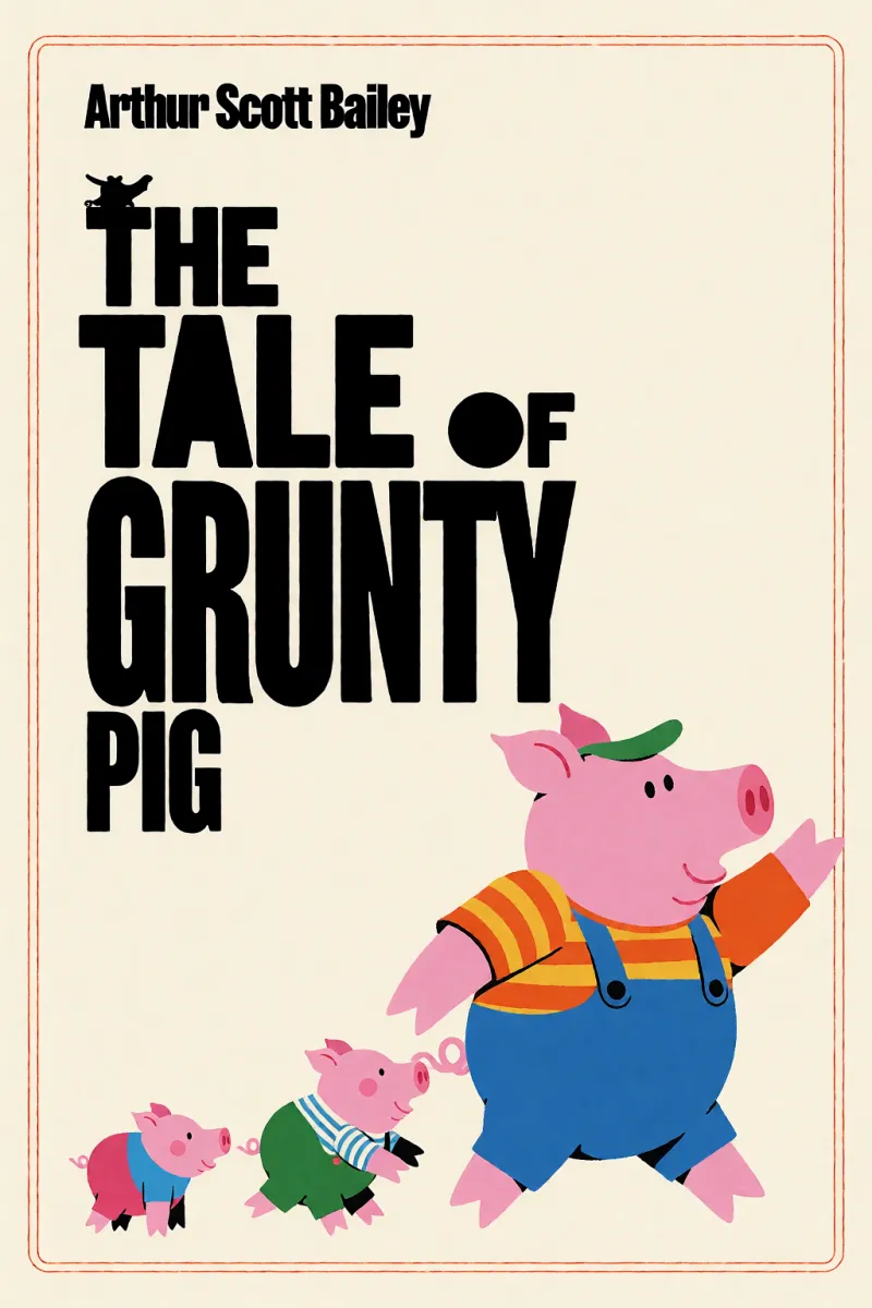 Cover of The tale of Grunty Pig by Arthur Scott Bailey