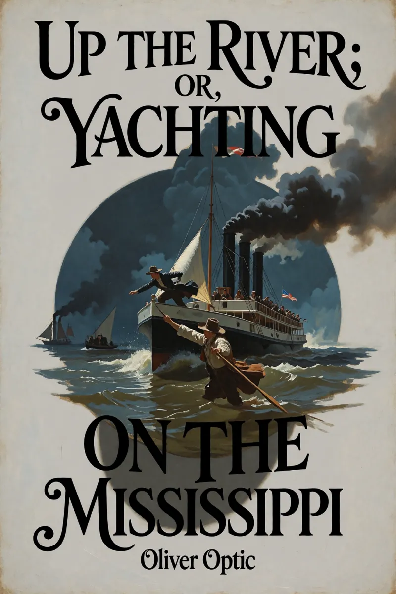 Cover of Up the River; or, Yachting on the Mississippi by Oliver Optic