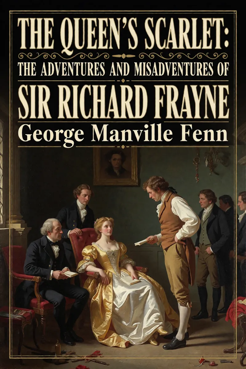 Cover of The Queen's Scarlet: The Adventures and Misadventures of Sir Richard Frayne by George Manville Fenn