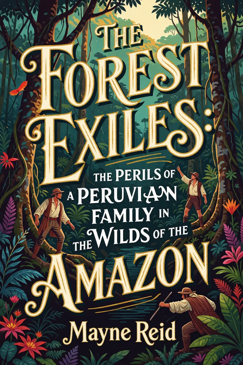 Cover of The Forest Exiles: The Perils of a Peruvian Family in the Wilds of the Amazon by Mayne Reid