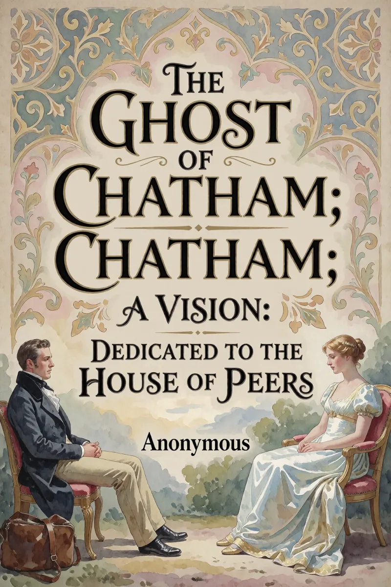 Cover of The Ghost of Chatham; A Vision: Dedicated to the House of Peers by Anonymous