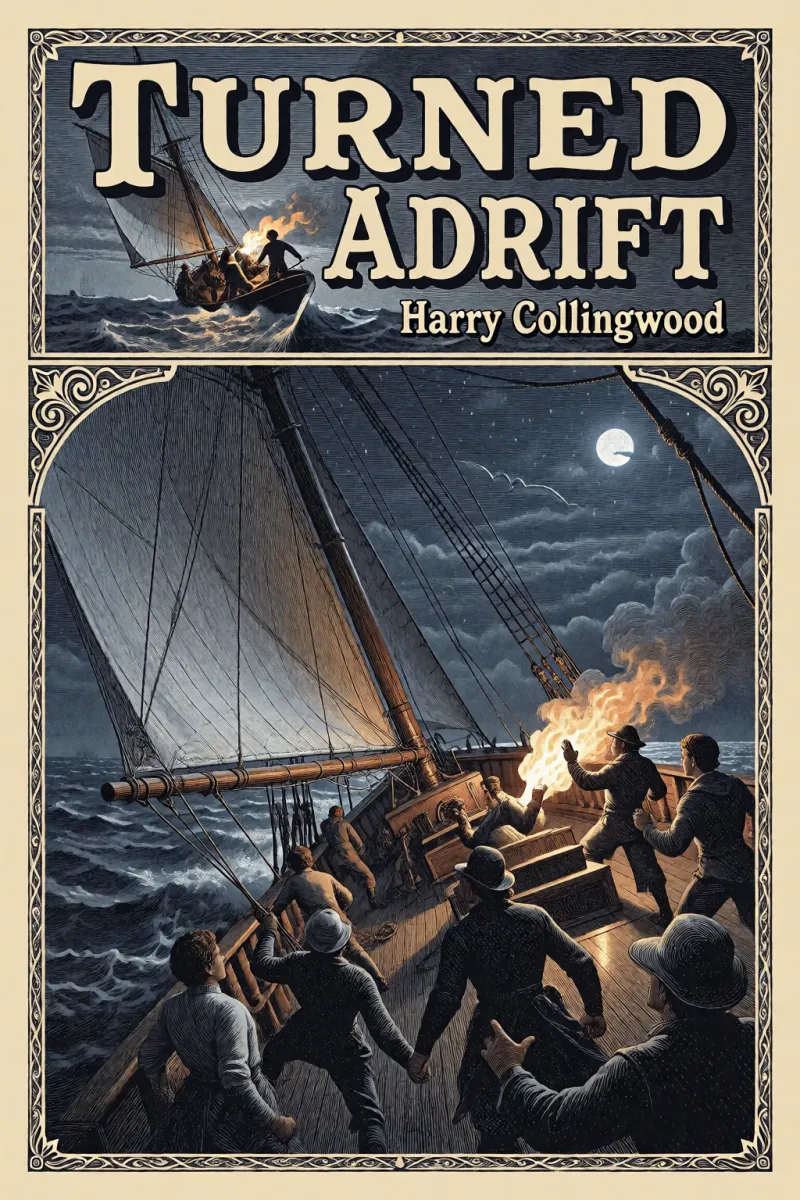 Cover of Turned Adrift by Harry Collingwood