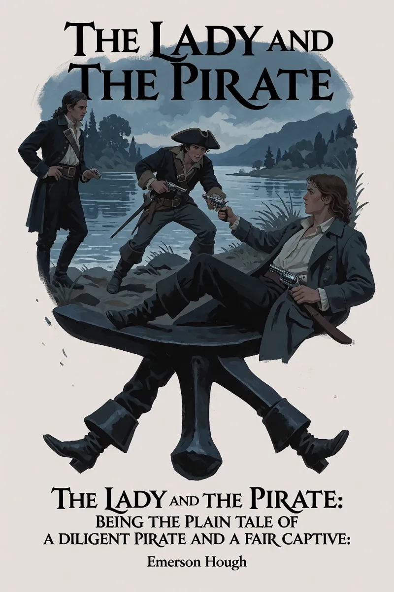 Cover of The Lady and the Pirate: Being the Plain Tale of a Diligent Pirate and a Fair Captive by Emerson Hough