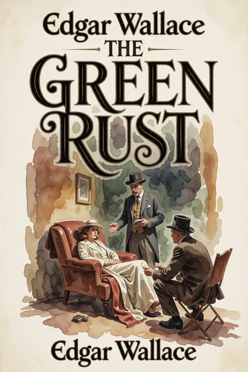 Cover of The Green Rust by Edgar Wallace