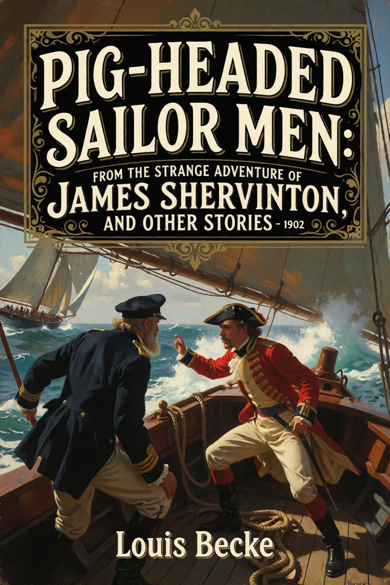 Cover of "Pig-Headed" Sailor Men: From "The Strange Adventure of James Shervinton, and Other Stories" - 1902 by Louis Becke