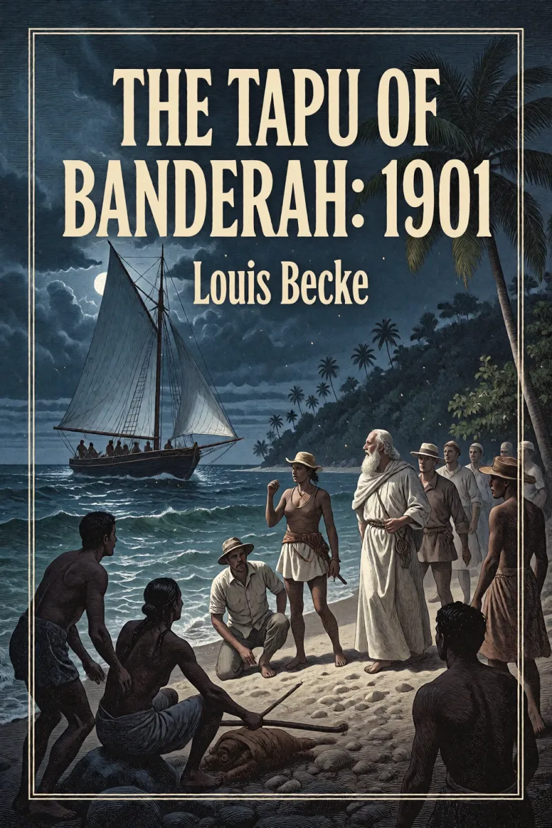 Cover of The Tapu of Banderah: 1901 by Louis Becke