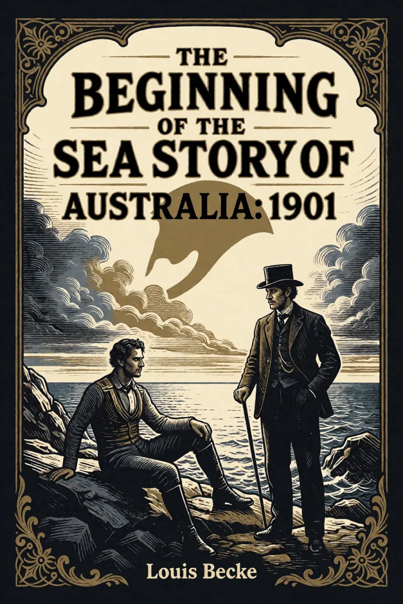 Cover of The Beginning of the Sea Story of Australia: 1901 by Louis Becke