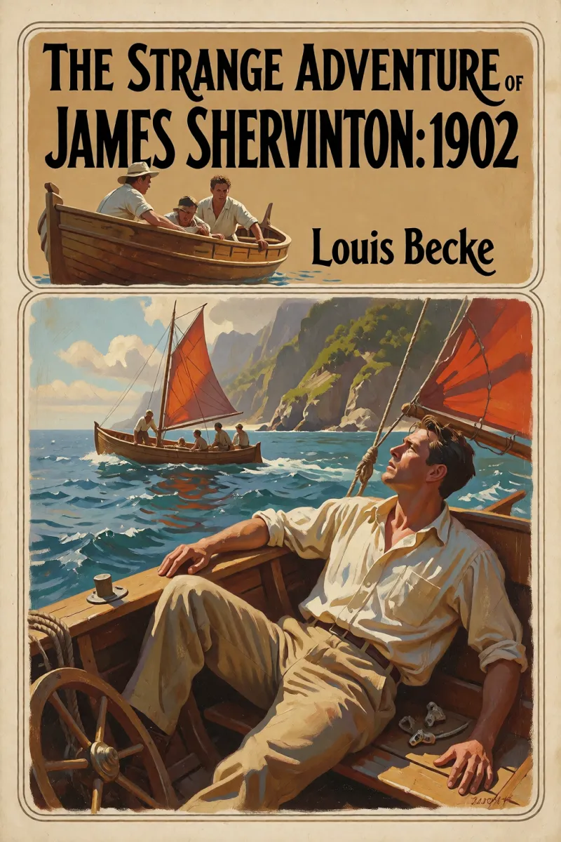 Cover of The Strange Adventure of James Shervinton: 1902 by Louis Becke
