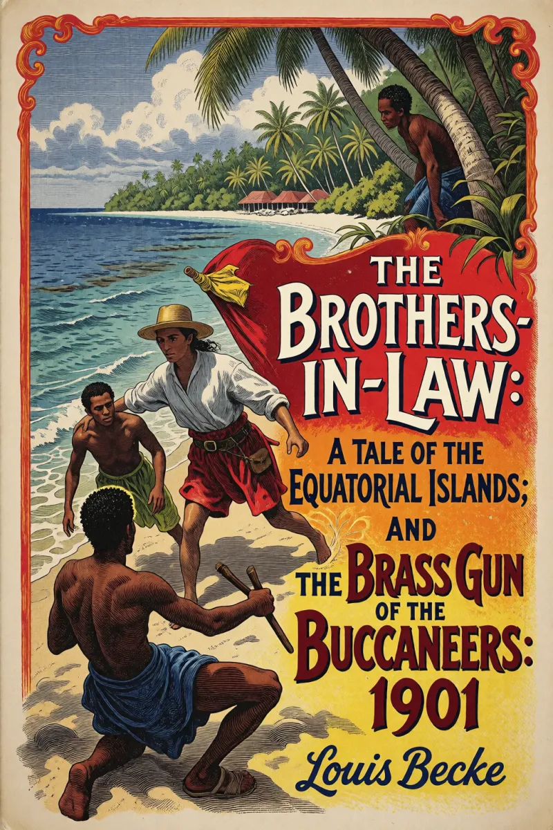 Cover of The Brothers-In-Law: A Tale of the Equatorial Islands; and The Brass Gun of the Buccaneers: 1901 by Louis Becke