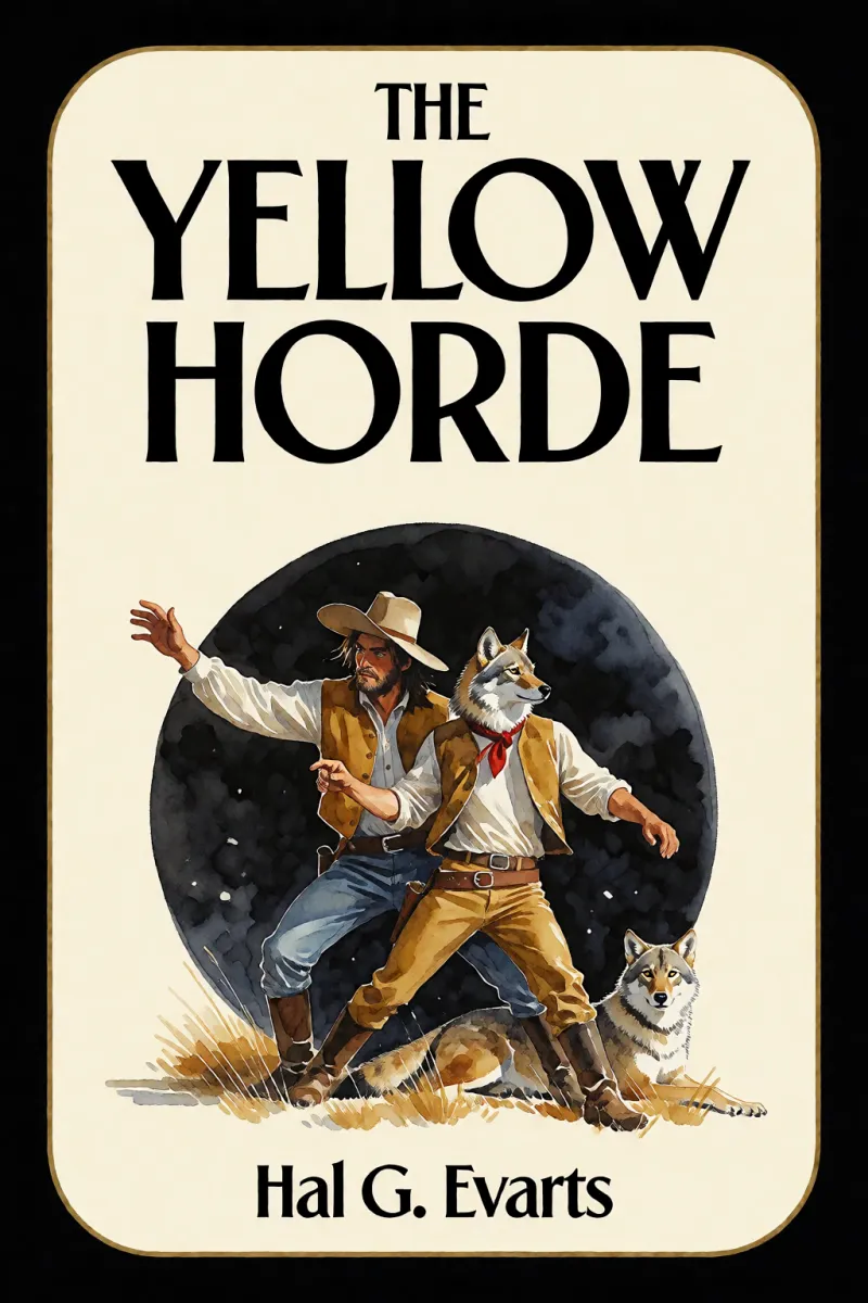 Cover of The Yellow Horde by Hal G. Evarts